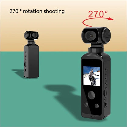 Stunning 270° Rotatable Anti-Shake Pocket Camera