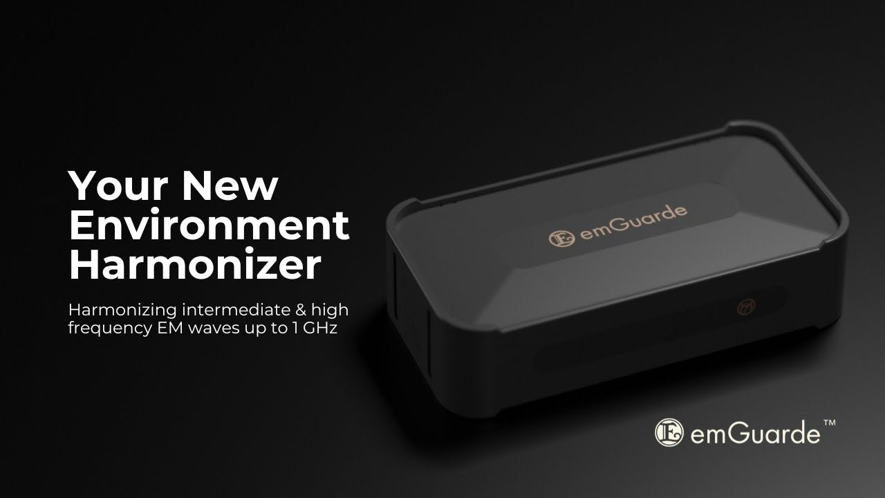 EmGuarde Your Environment Harmonizer Harmonizing STOPS high frequency. With A Single Purchase You Have Access To: Enagic Distribution ID + Launch a New Business.